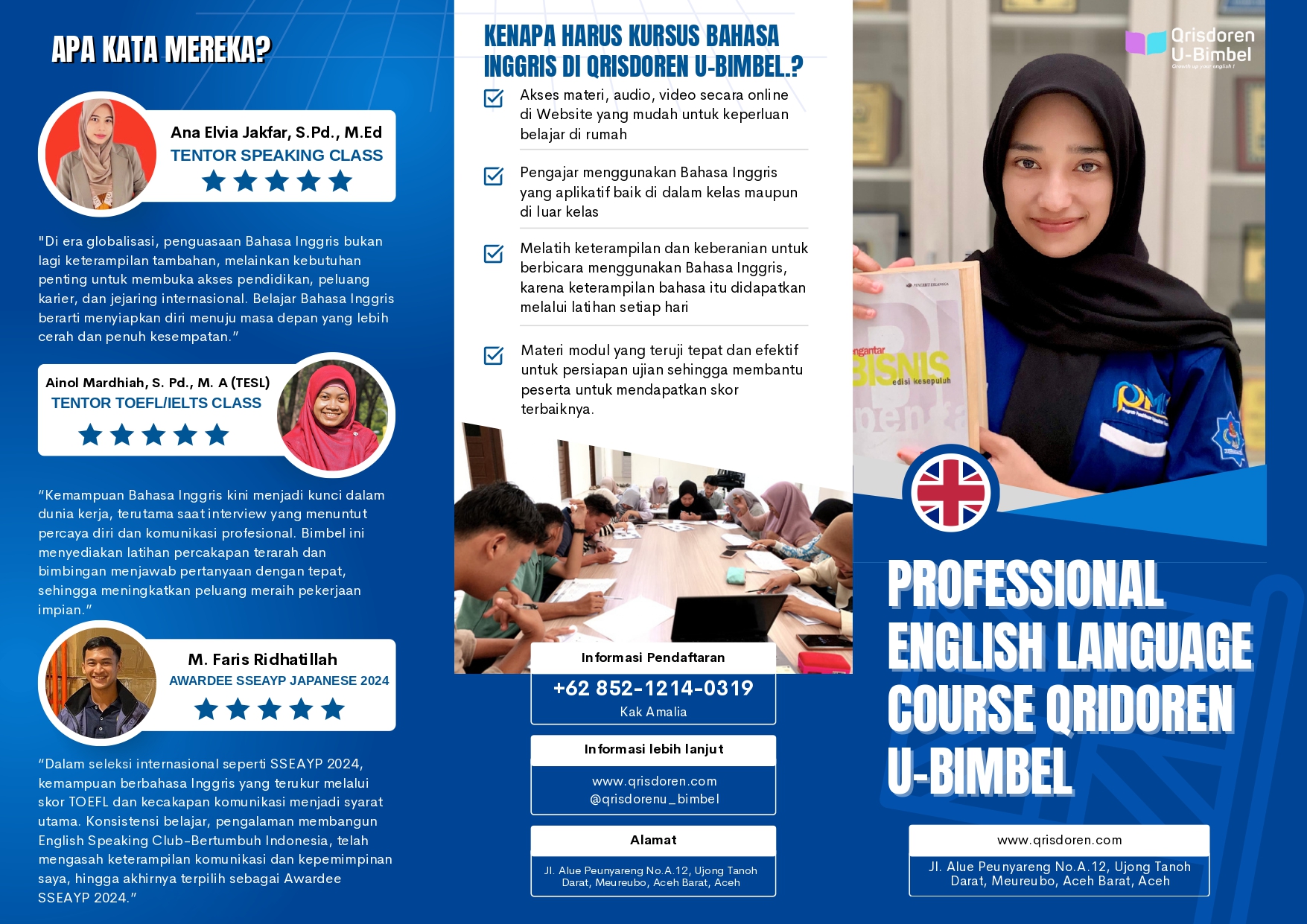 Iklan 1 - Qrisdoren Bimbel